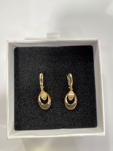 Серьги висячие 585