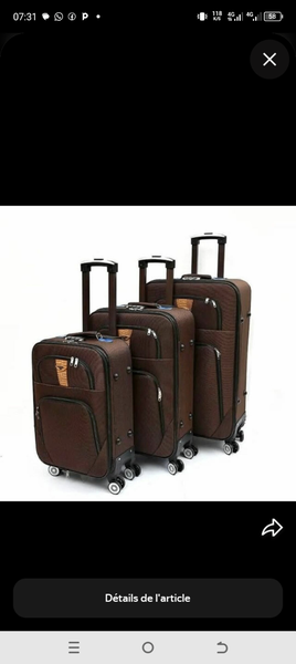 Set de valises extensibles