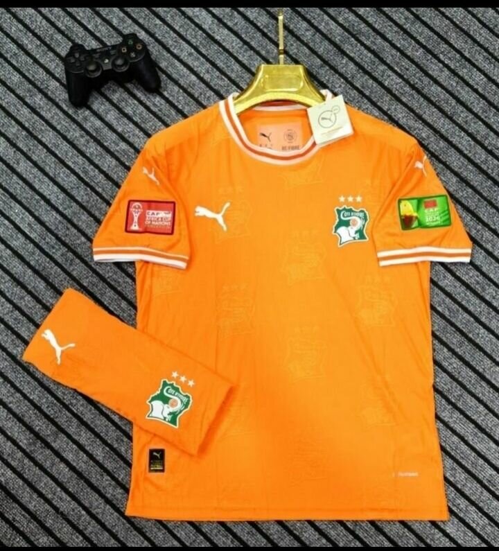 Maillot Côte d'Ivoire Puma Orange
