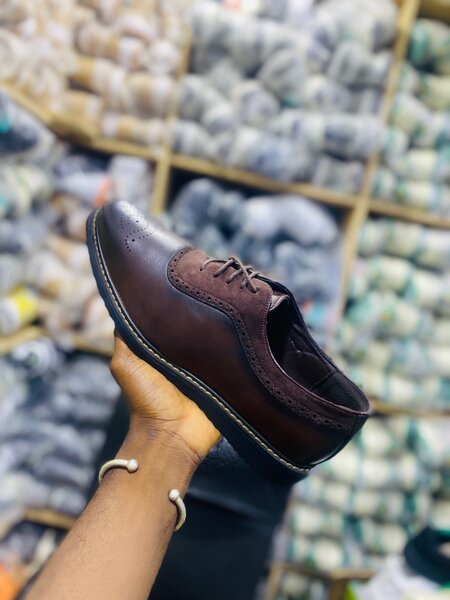 Chaussures Derby en Cuir Homme