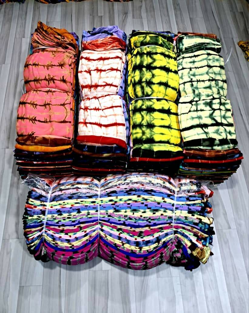 Parures de lit tie-dye vibrantes