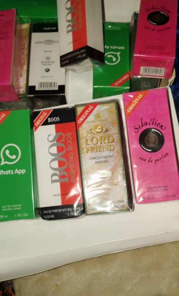 Assorted perfumes