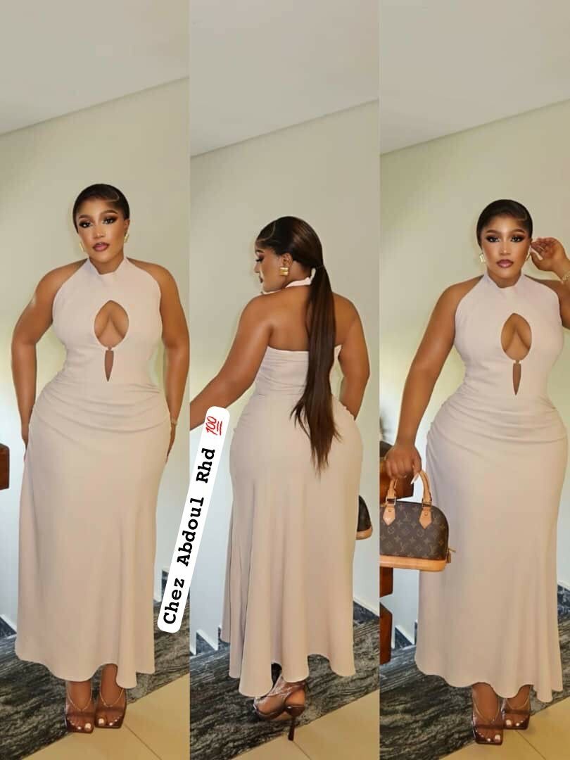 Robe élégante longue femme