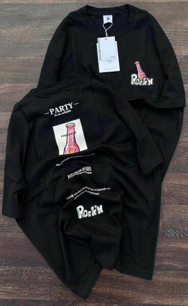 T-shirts imprimés colorés