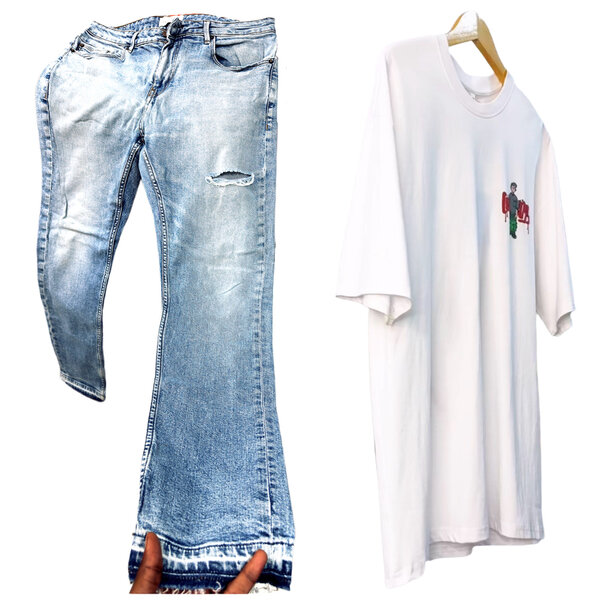 Jean vintage décontracté