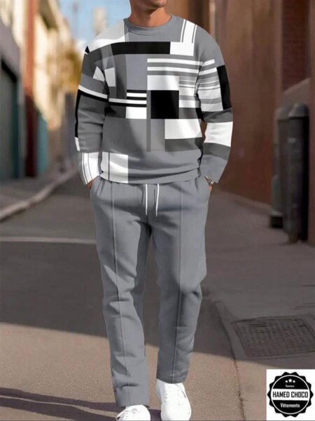 Ensemble jogging graphique