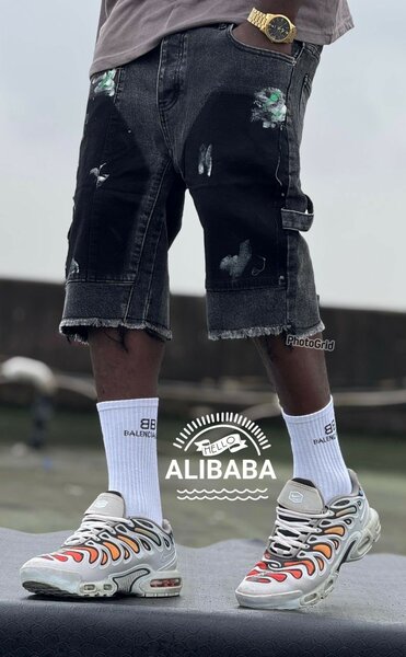 Shorts en jean décontracté