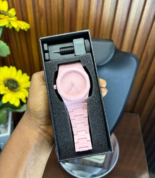 Montre femme rose