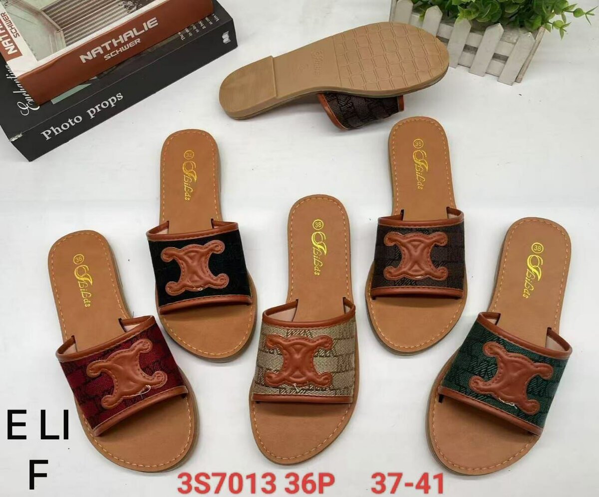 Mercy's collection of sandals