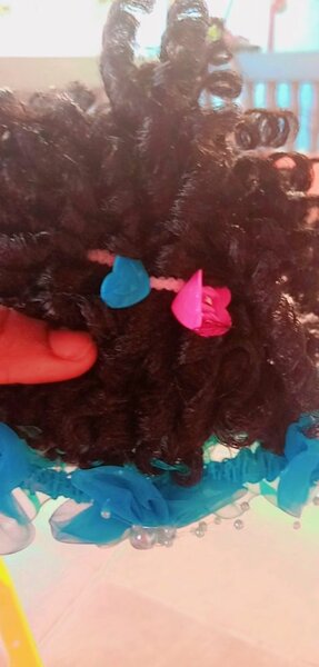 Kids curly wigs