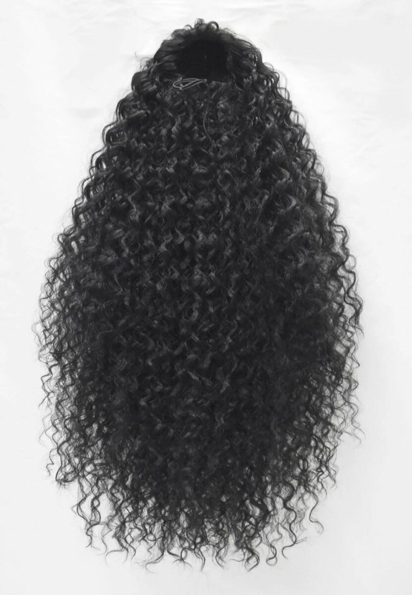 postiche Curly volumineux