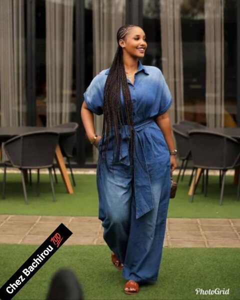 Combinaison en denim chic