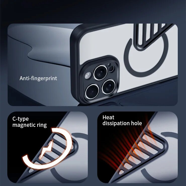 iPhone 16 ProMax | 16 Pro | 16 Butterfly MagSafe Case