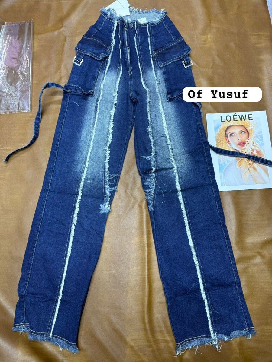 Jeans déchirés mode femme