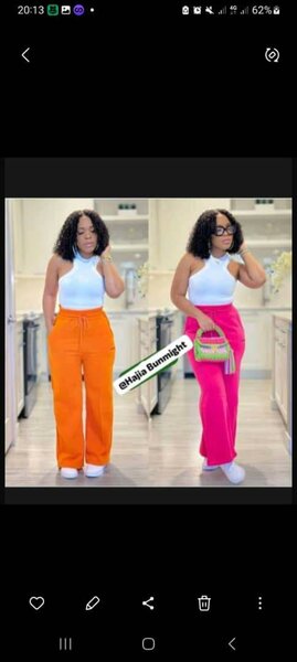 Pantalons Colorés Mode Femmes