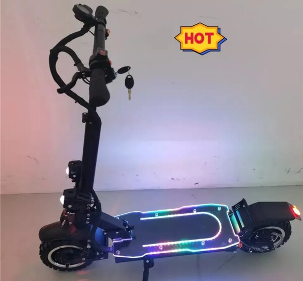 Trottinette électrique LED puissante