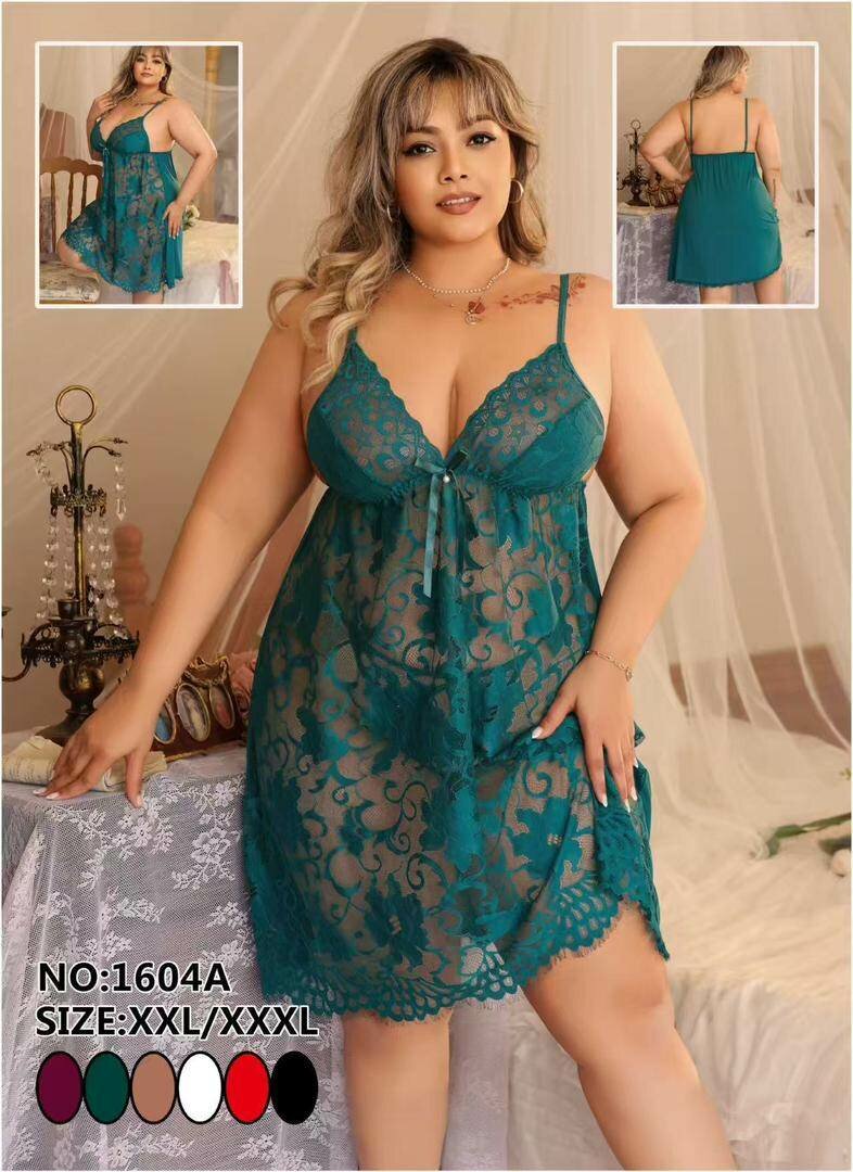 Ensemble lingerie dentelle grande taille