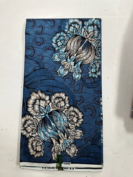 Tissu Africain Imprimé Fleur