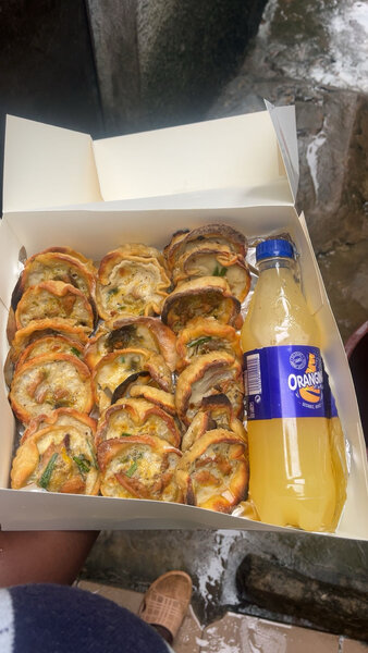 Box gourmand de bouchées salées