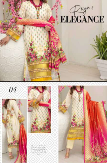 Three-piece with print