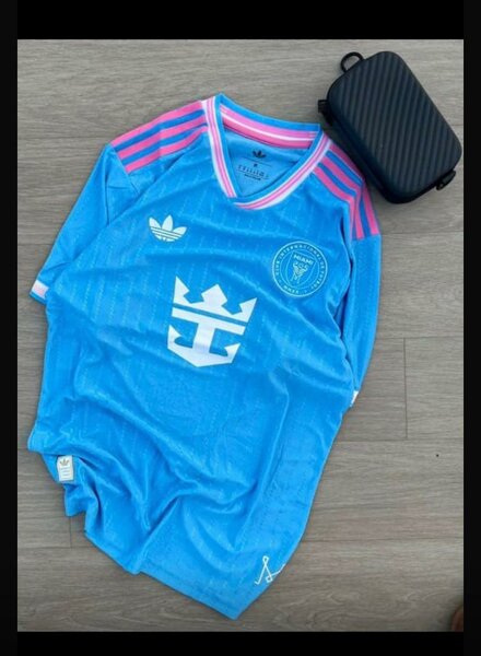 Maillot de foot Adidas bleu pour homme