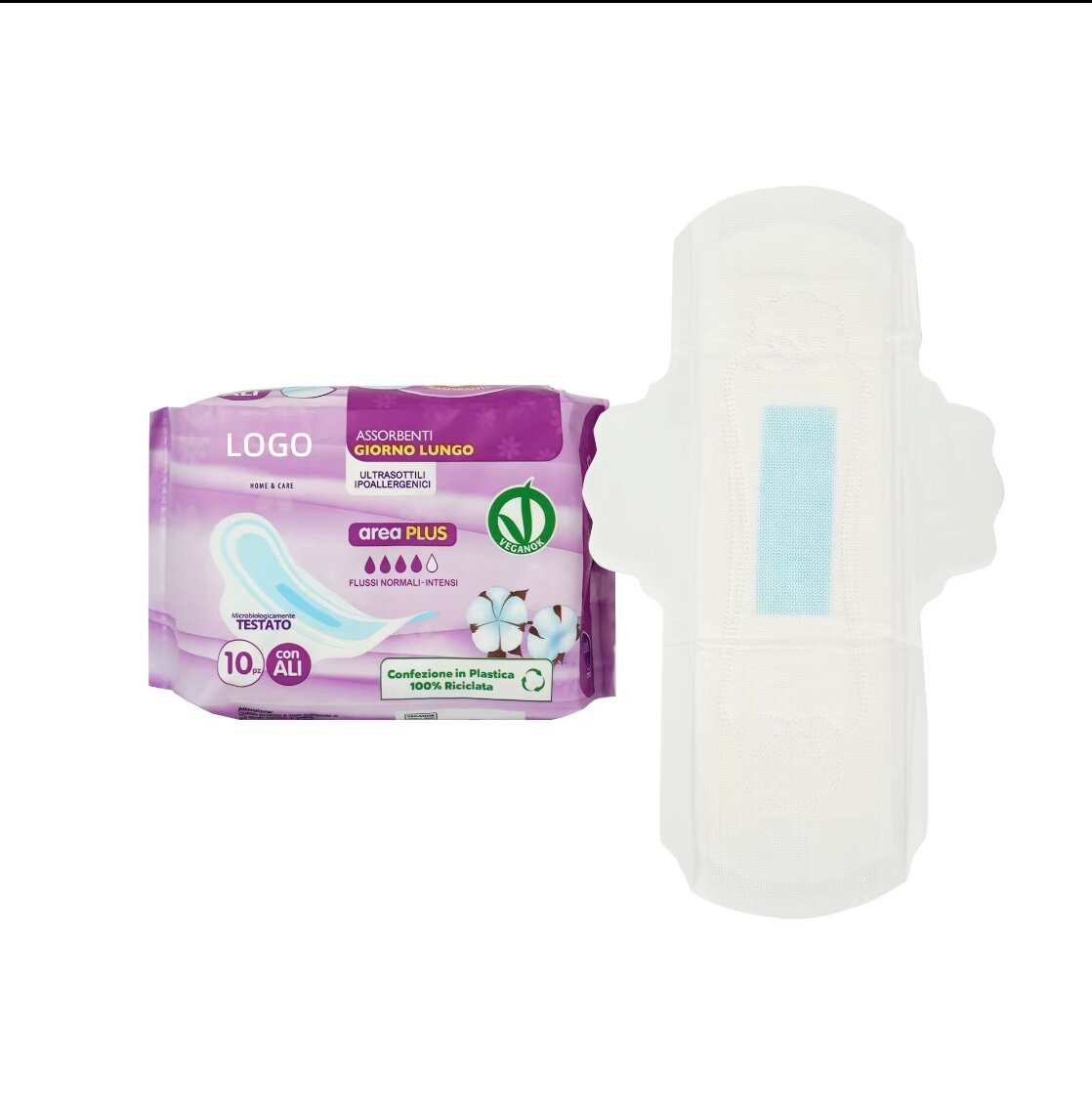 Serviettes hygiéniques jour-nuit