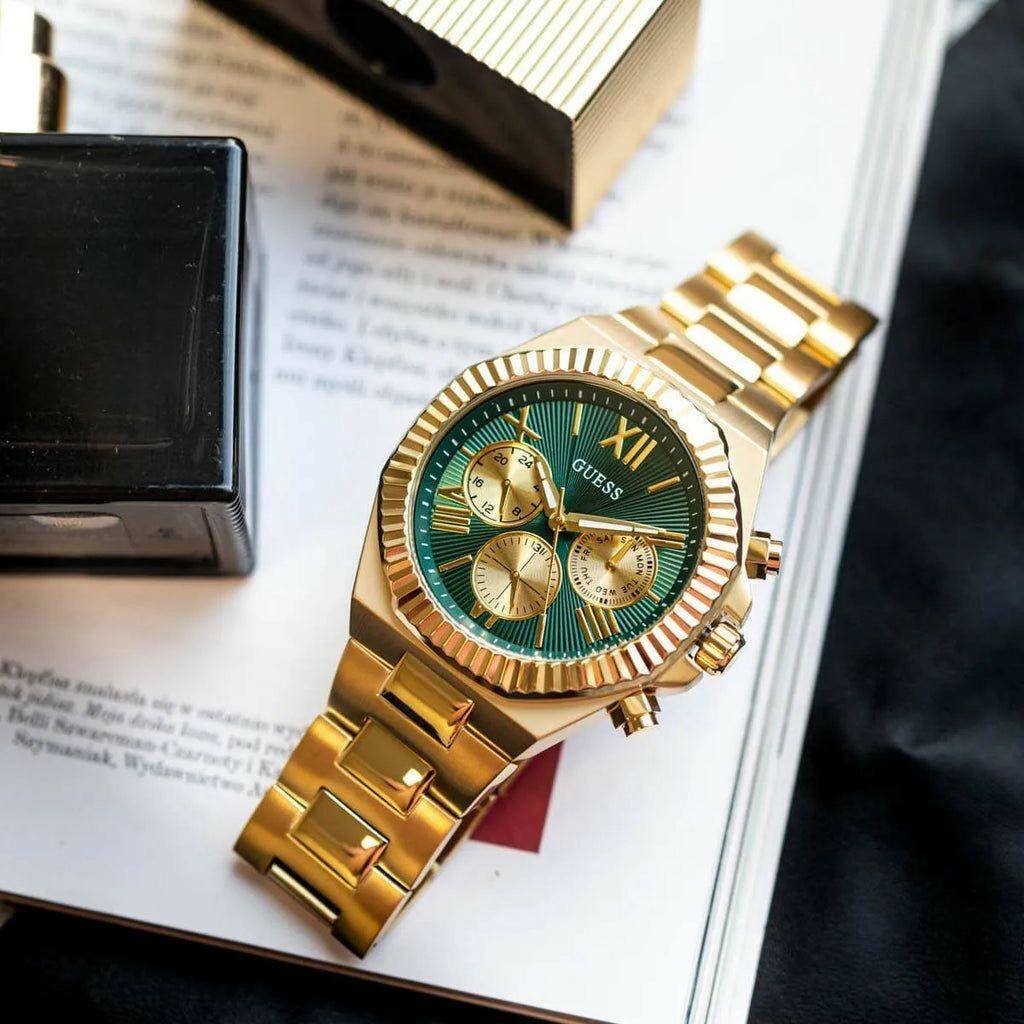 Montre homme GUESS dorée