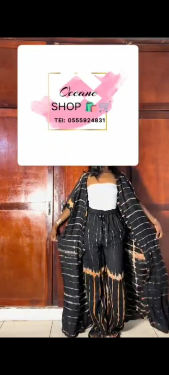 Tunique pantalon et haut