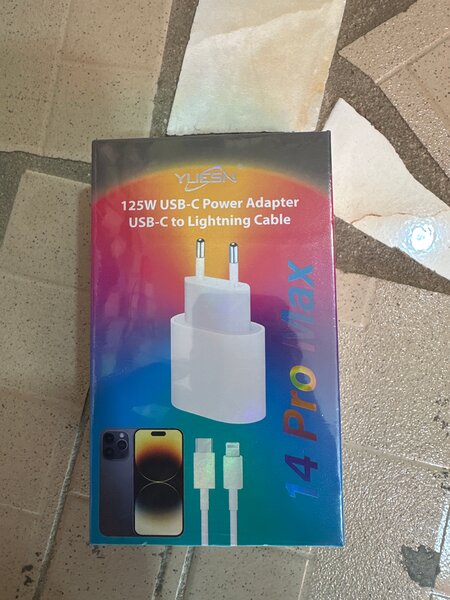 Chargeur 125W USB-C avec Câble Lightning