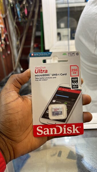 Original Sandisk 256 SD card