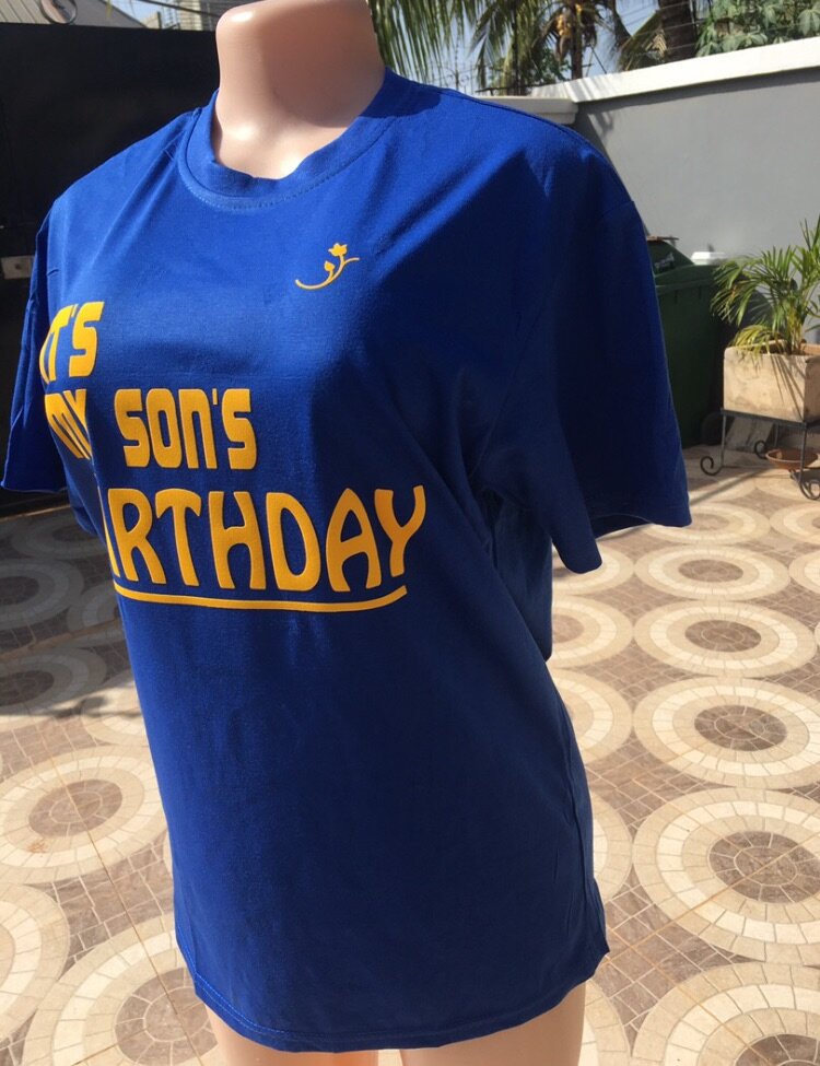 Scripted Birthday Tee
