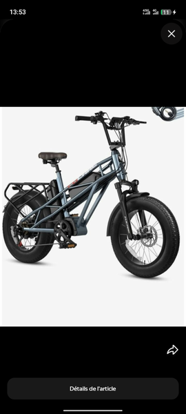 Vélo électrique tout-terrain