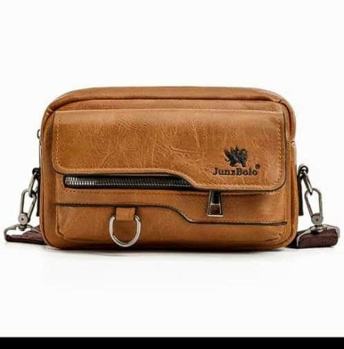 Sacoche Marron Homme en Cuir