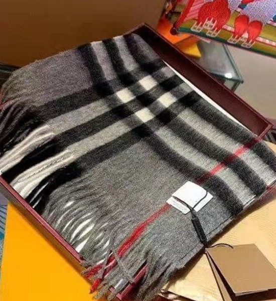 Кашемировый классический британский шарф