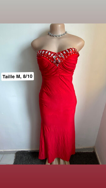 Robe se Soirée Rouge Éclante