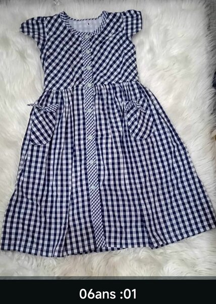 Robe Enfant Carreaux 6 ans