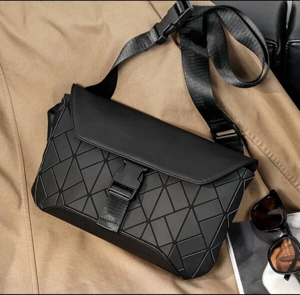 sac en bandoulière en cuir véritable