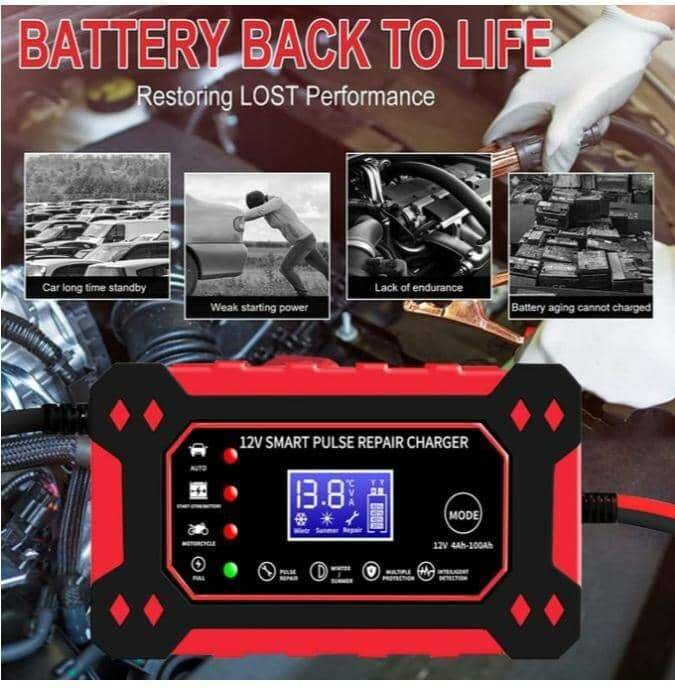 Chargeur Intelligent 12V Réparateur