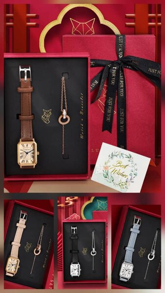 Coffret Montre et Bracelet Élégant