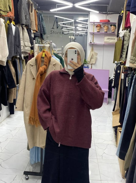 кофта красная женская 