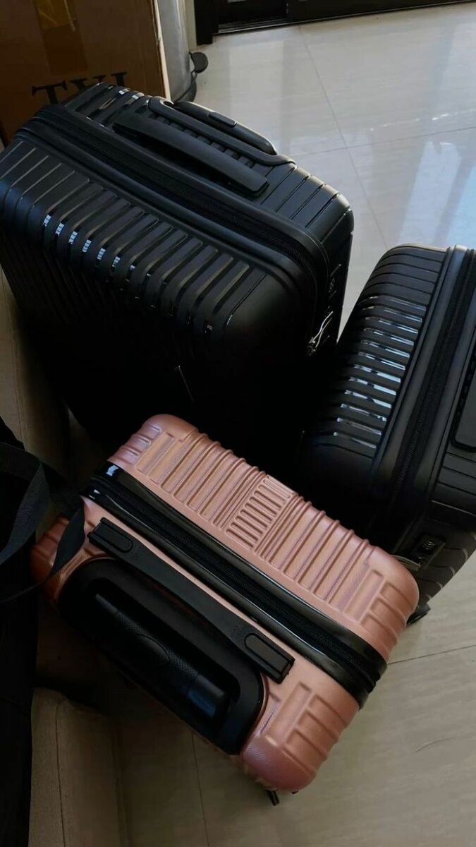 Valise rigide ABS luggage noir