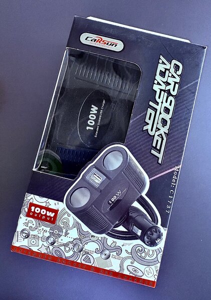 Adaptateur voiture 100W USB