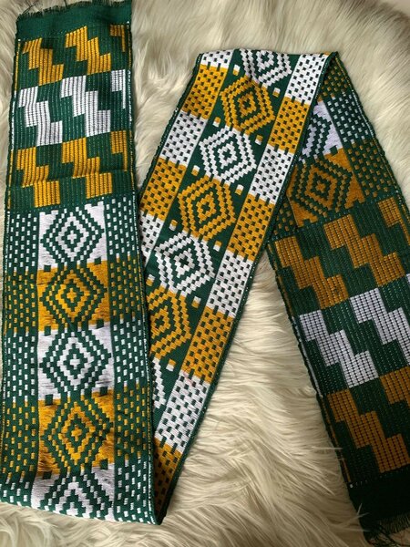 Écharpe Tissée kita et kente possibilité de personnaliser