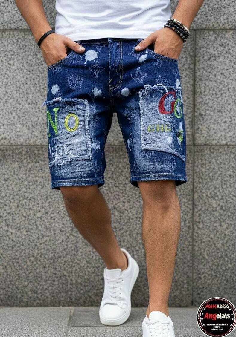 Shorts en jean décontractés