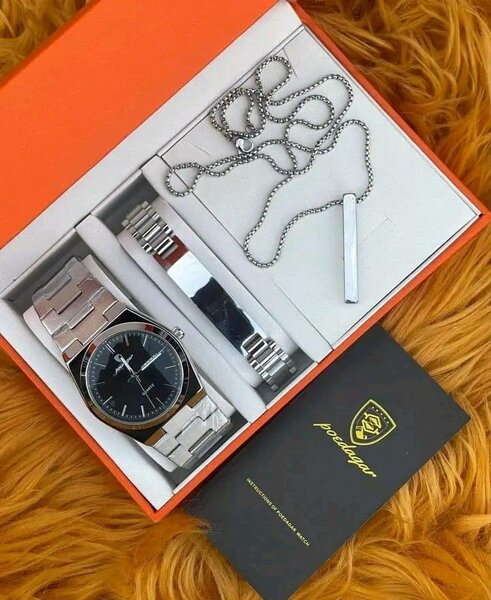 Montre Luxueuse avec Bracelet en Acier