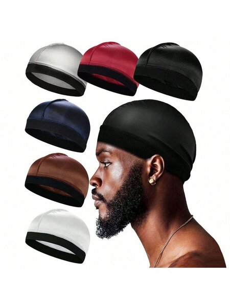 Bonnet en satin pour hommes