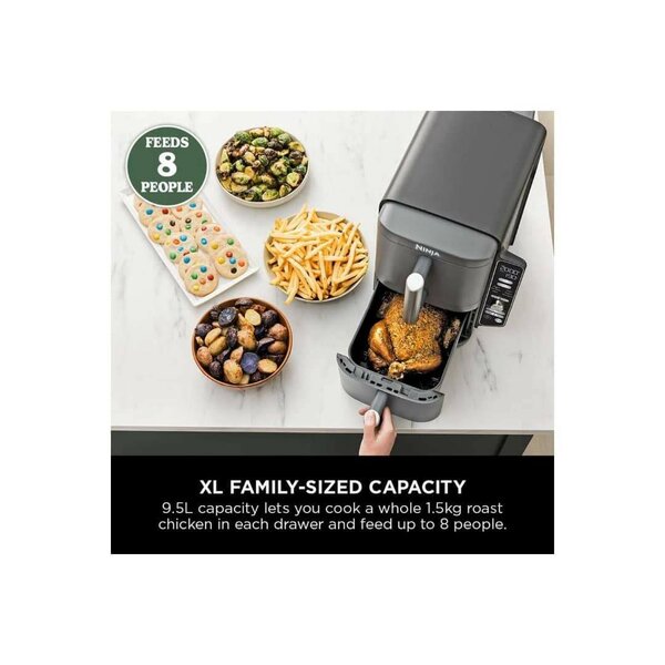 NINJA DOUBLE LAYER AIRFRYER