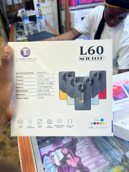 Tablette L60 Android 13.0, 512Go