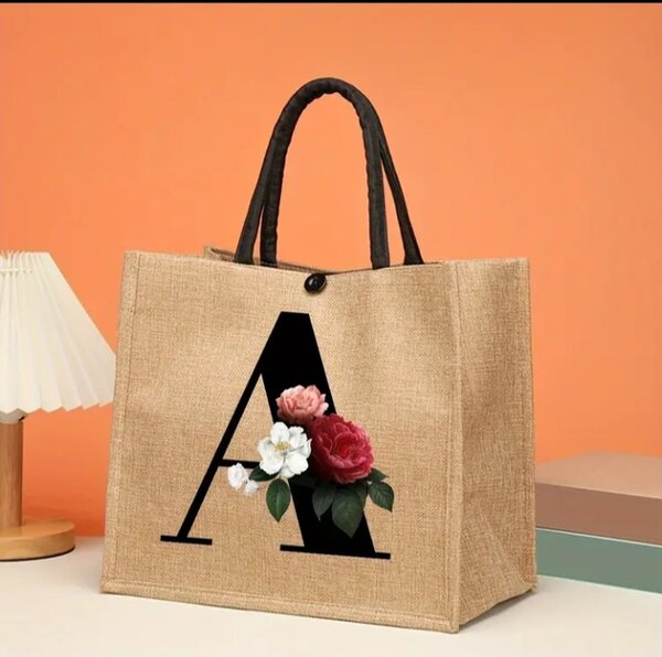 Sac à  main en jute