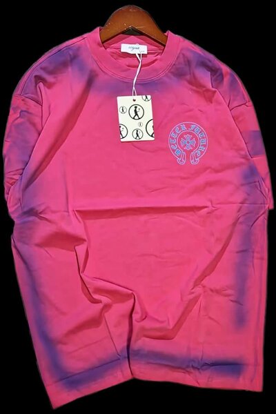 T-shirt rose pour homme